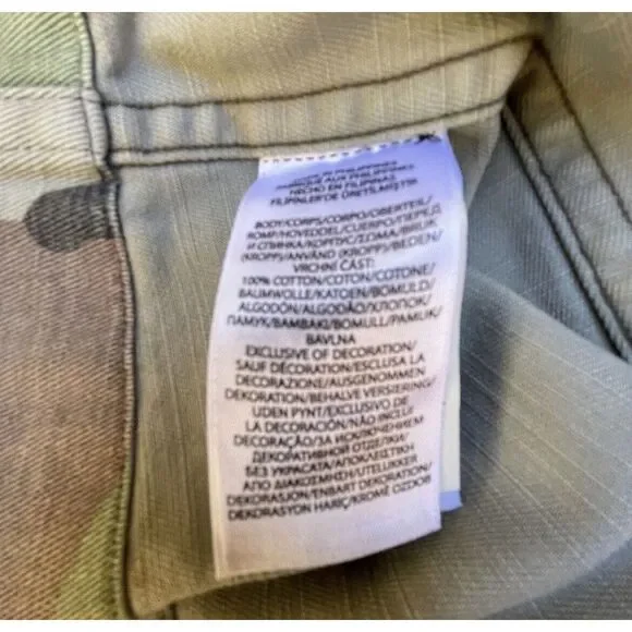 Polo Ralph Lauren Camo Military Over Shirt USRL Jacket Camouflage Size XL NWT - Picture 6 of 6